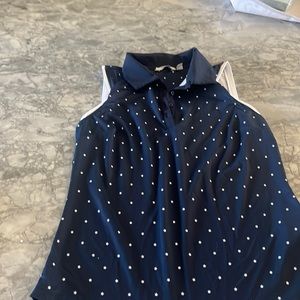 Collared tank golf or tennis